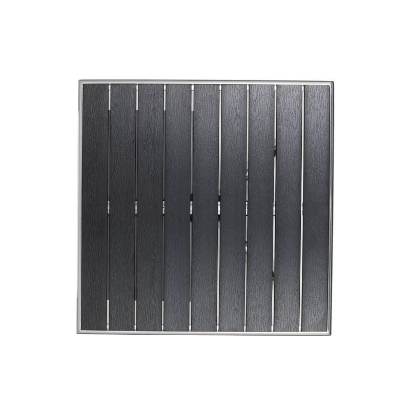 DULTON ONLINE SHOP | ALUMINUM CAFE TABLE SQUARE BLACK(BLACK): 家具