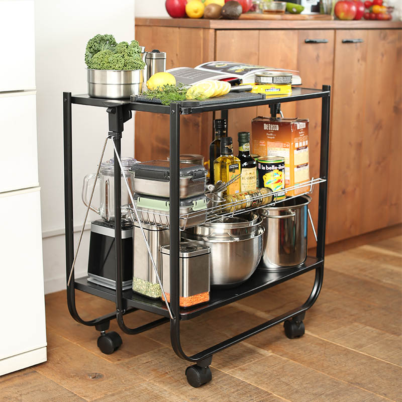 DULTON ONLINE SHOP | FOLDING TROLLEY BLACK(BLACK): 家具