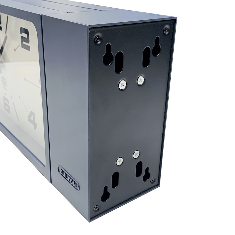 DULTON ONLINE SHOP | DOUBLE FACE CLOCK RECTANGLE GRAY(GRAY