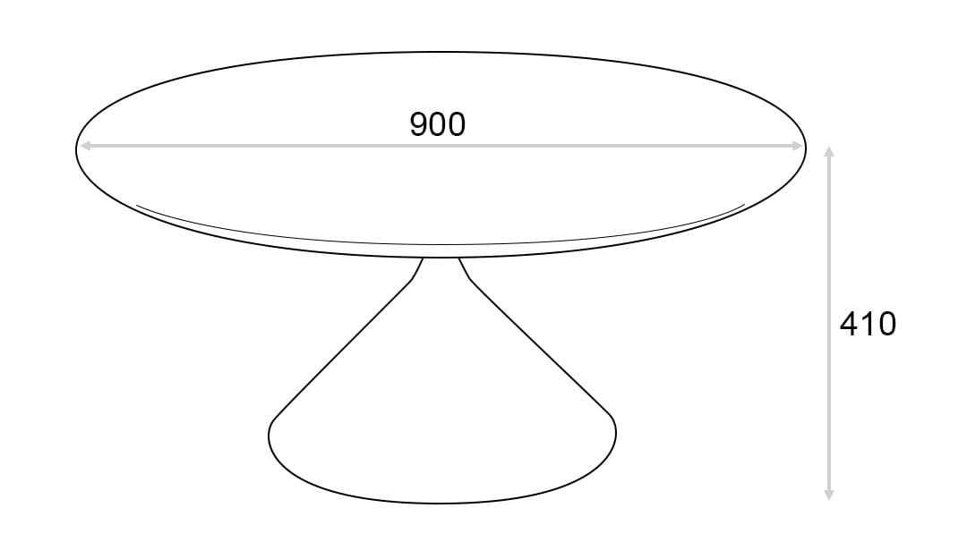DULTON ONLINE SHOP | ROUND RADIATE COFFEE TABLE 900(900): 家具