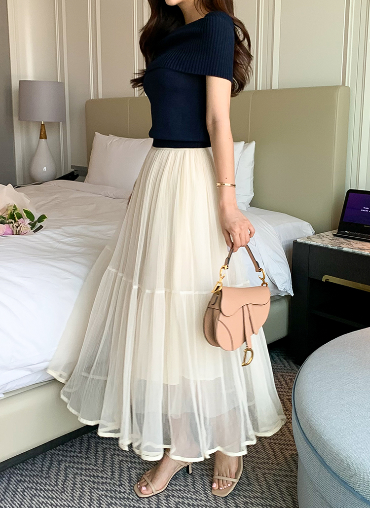 madebyMINA]フレアチュールスカート | レディースファッション通販