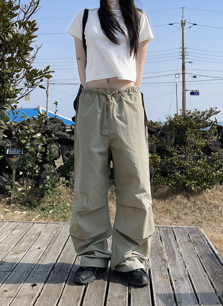 UNISEXパラシュートパンツ | レディースファッション通販 - DHOLIC