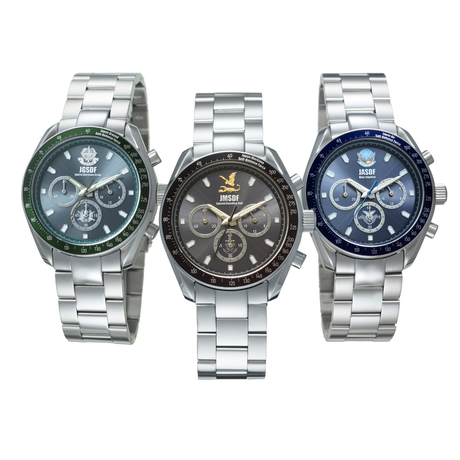 自衛隊創設70周年記念腕時計電波ソーラークロノグラフ – 株式会社 東栄