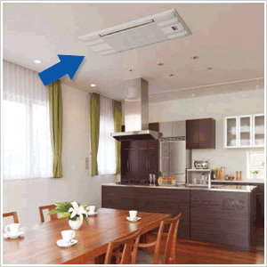 天井カセット2方向形 ハウジングエアコン 6.3kW 20畳用 - 業務用・住宅