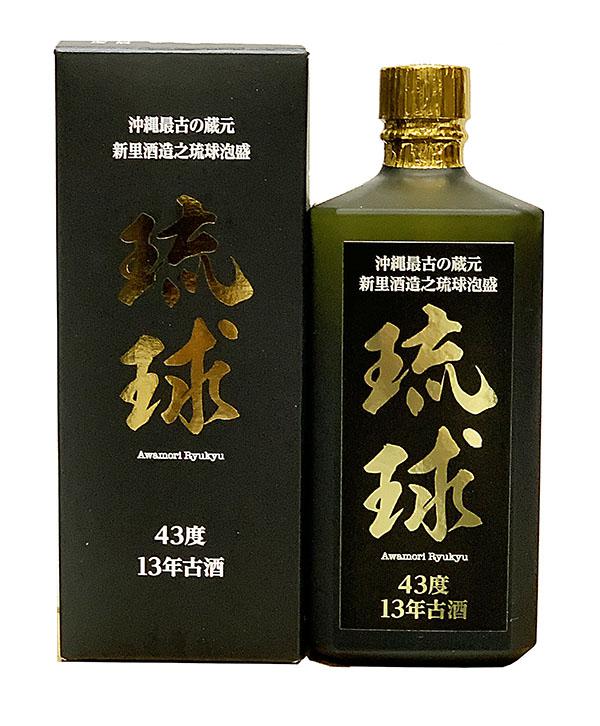 秘蔵酒琉球13年古酒43度720ml(2005年3月25日蒸留、2018年12月26日