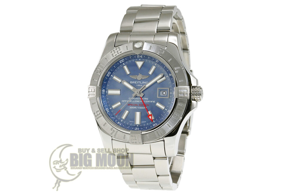 アベンジャー II GMT ブルー マザーオブパール 日本限定の販売なら