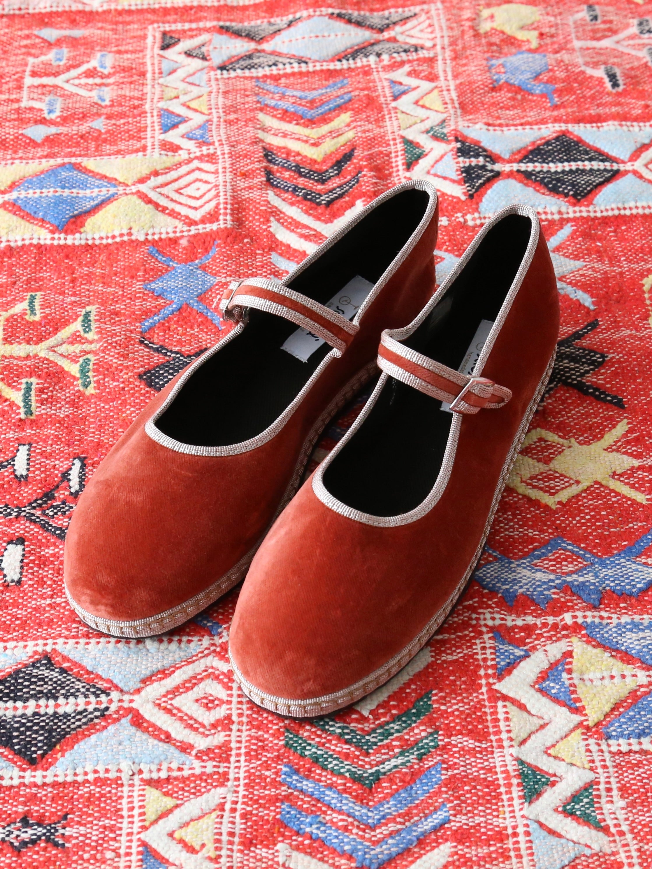 Sciuscia メリージェーン マロン×ローズピンク – CREER