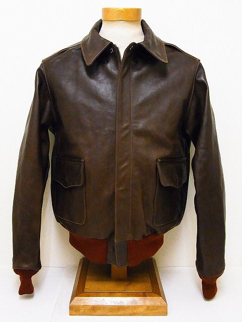 Buzz Rickson's[バズリクソンズ] A-2 BR80367 Order No.18775-P 赤リブ