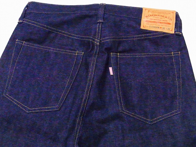 WAREHOUSE[ウエアハウス] ジーンズ S1000XX DSB デッドストックブルー