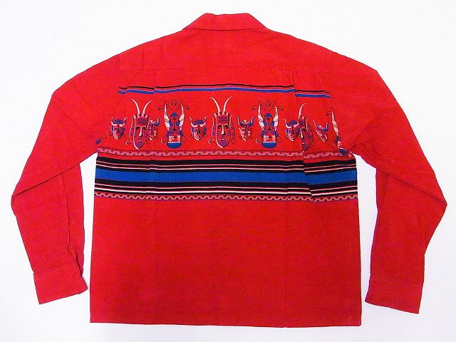 STYLE EYES[スタイルアイズ] オープンシャツ AFRICAN MASK SE28257