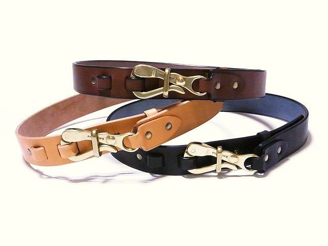 Pherrow's[フェローズ] ベルト フック バックル ベルト 19S-FRONTIER