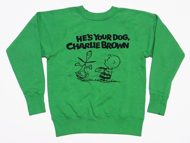 WAREHOUSE[ウエアハウス] スウェット ヴィンテージスヌーピー YOUR DOG