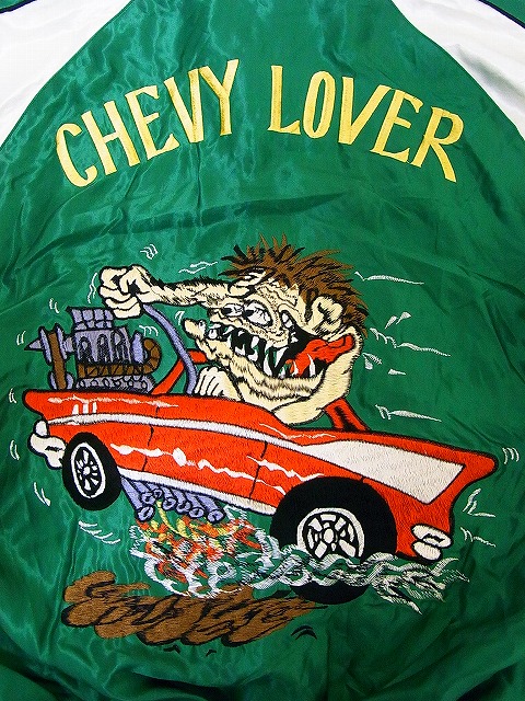 TAILOR TOYO[テーラー東洋] スカジャン CHEVY LOVER×MT.FUJI シェビー