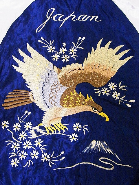 TAILOR TOYO[テーラー東洋] スカジャン TT13756 EAGLE×JAPAN MAP 鷲