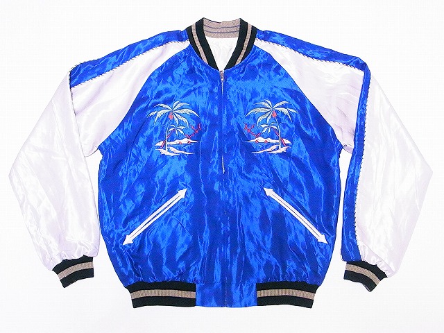 TAILOR TOYO[テーラー東洋] スカジャン TT14074 PALM TREE×HAWAII MAP