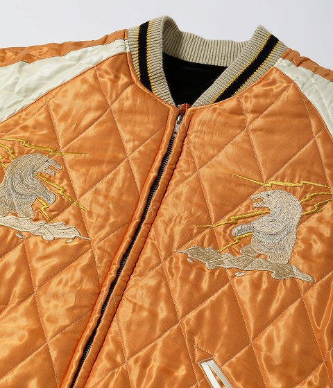 TAILOR TOYO[テーラー東洋] スカジャン TT15792 別珍 POLAR BEAR