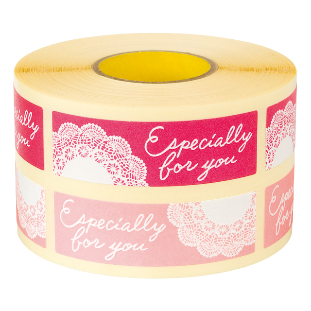 レースロールシール-1(W50×H15): ギフトシール・封印シール｜ギフト