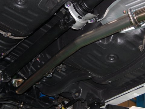 AE86用デフ上60Φフルチタンマフラー中間タイコなし /AE86 over