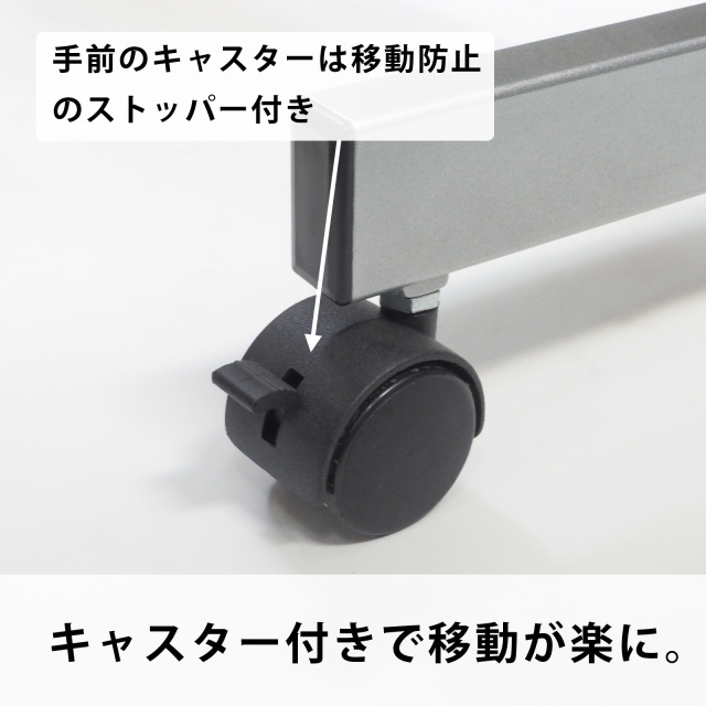 クリアケース】パンフレットスタンド 省スペース ケース前傾タイプ 1列