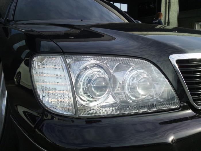 12/06 お客様報告 20セルシオ後期ヘッドライト加工 | カスタムショップ