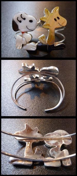 ズニ Paula・Leekity ポーラ・リーキティ インレイ 全身スヌーピー