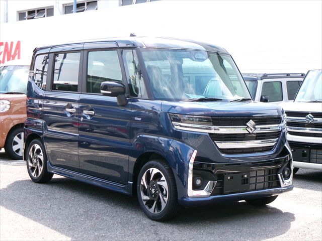 スズキ スペーシアカスタム ハイブリッドXS 2トーンルーフ