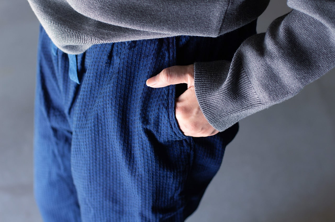 インディゴ刺子さっぱかま(猿袴） | 暮らしのあれこれセレクトショップ