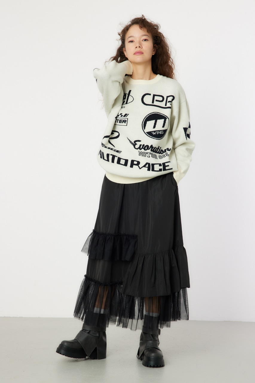 RODEO CROWNS WIDE BOWL | オートレースニットトップス (ニット