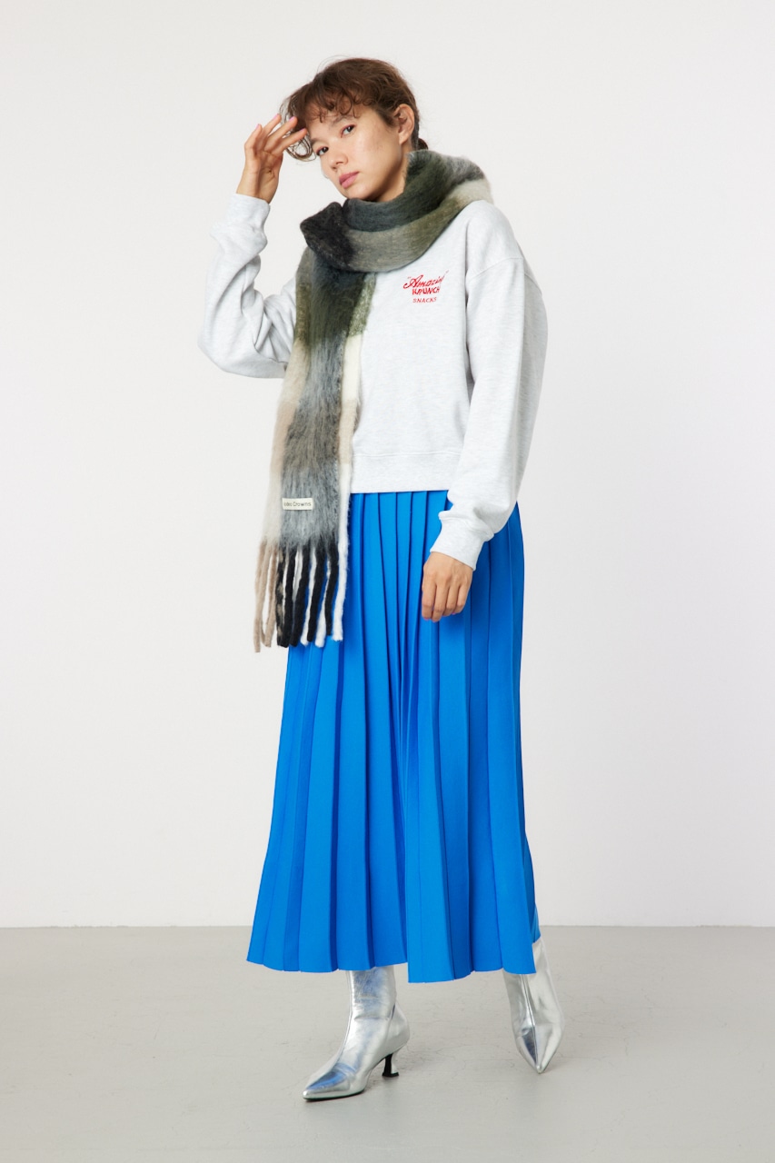 RODEO CROWNS WIDE BOWL | ニットプリーツスカート (スカート(ロング