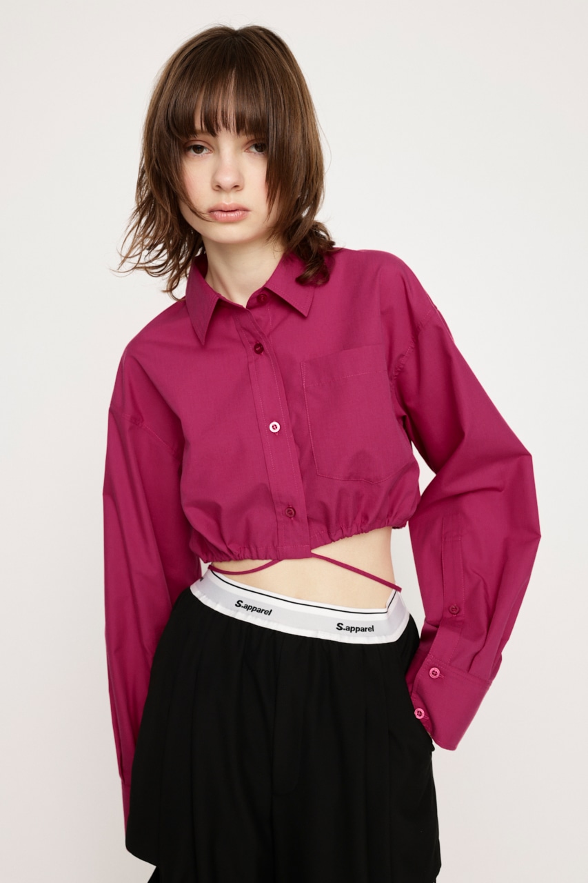 SLY | RIBBON CROP シャツ (シャツ・ブラウス ) |SHEL'TTER WEBSTORE