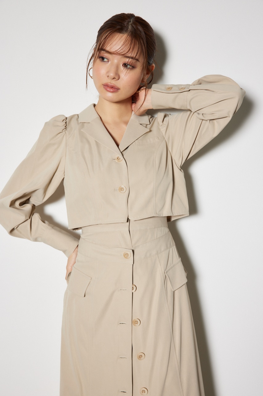 rienda | 【岡崎紗絵さん着用アイテム】ラップパターンロングタイト