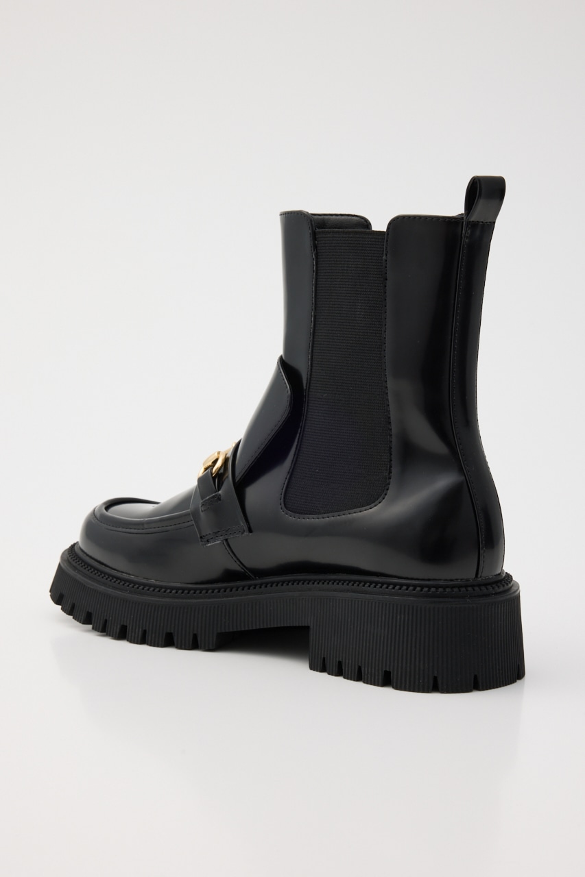 rienda | ローファーライクサイドゴアショートブーツ (ブーツ ) |SHEL