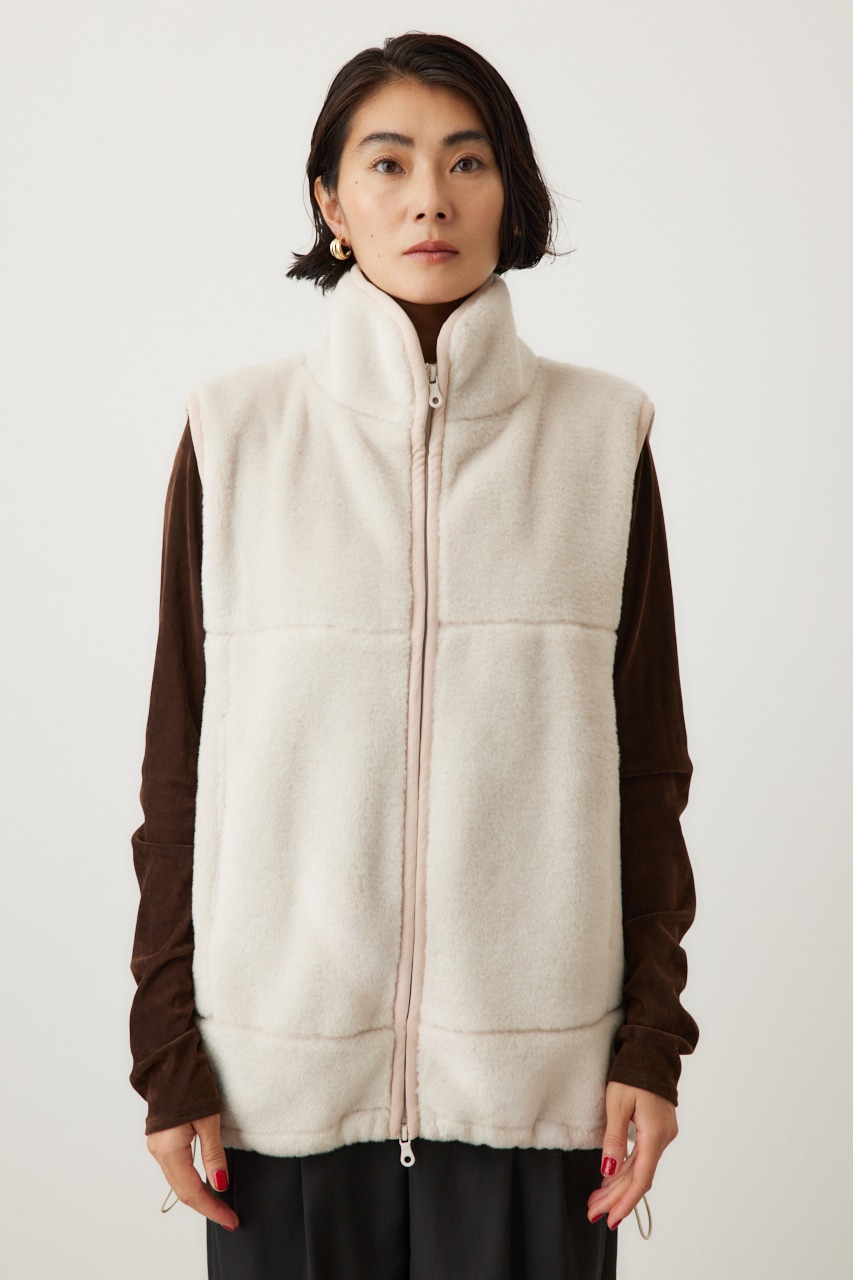 AZUL BY MOUSSY | ボアドッキングベスト (ベスト ) |SHEL'TTER WEBSTORE