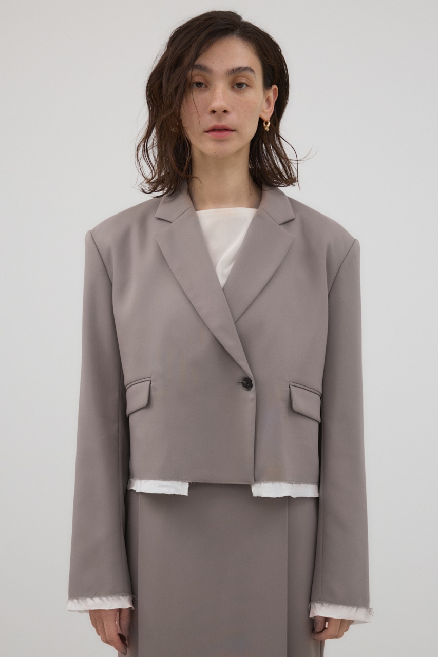 AZUL BY MOUSSY | カットオフショートジャケット (ジャケット ) |SHEL