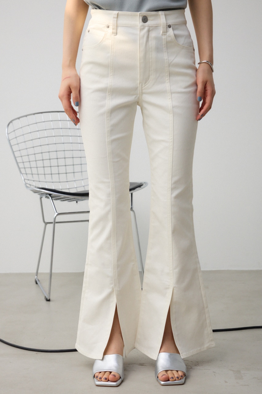 AZUL BY MOUSSY | センタースリットカラーフレアパンツ (パンツ