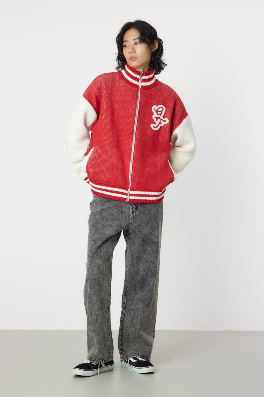 RODEO CROWNS WIDE BOWL | zipニットスタジャン (ブルゾン ) |SHEL