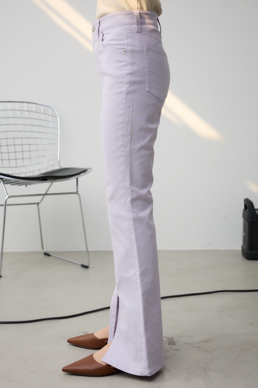 AZUL BY MOUSSY | センタースリットカラーフレアパンツ (パンツ