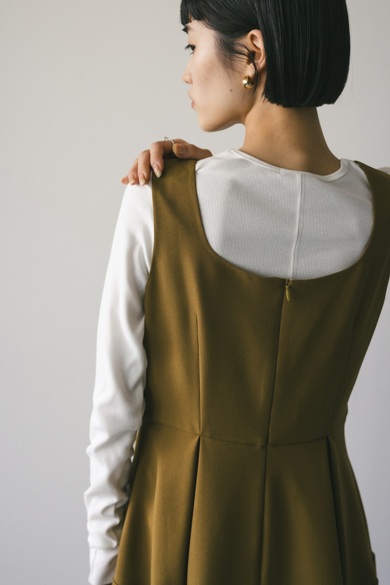 STYLEMIXER | フォルムタックワンピース (ワンピース(ミニ・ミディアム