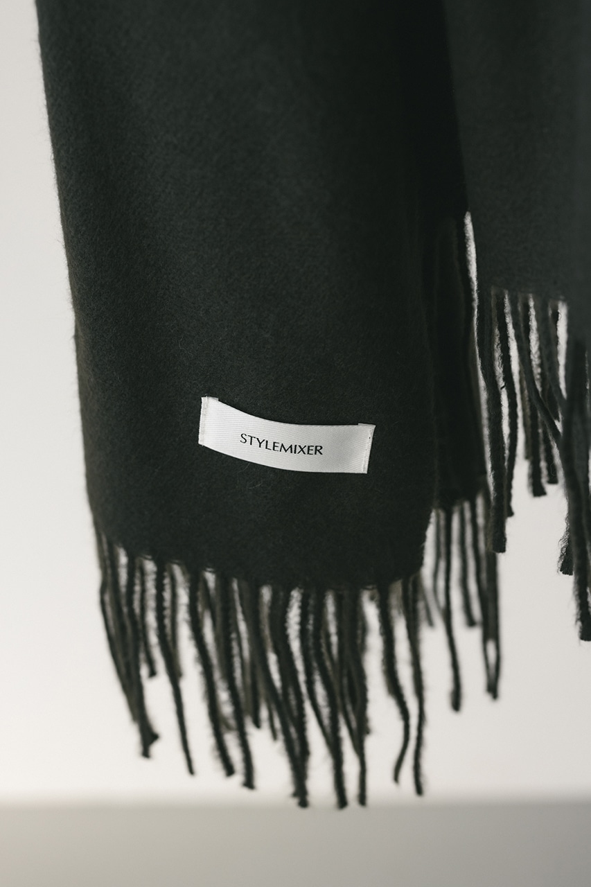 STYLEMIXER | フリンジソフトストール (ストール・マフラー ) |SHEL