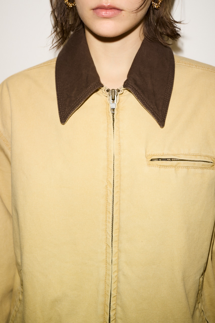 THROW by SLY | 【THROW】COTTON WORK ジャケット (ブルゾン ) |SHEL