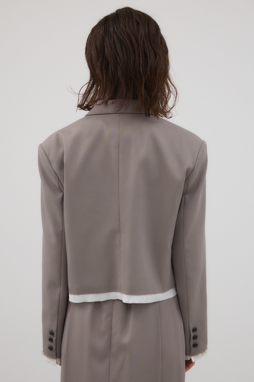 AZUL BY MOUSSY | カットオフショートジャケット (ジャケット ) |SHEL