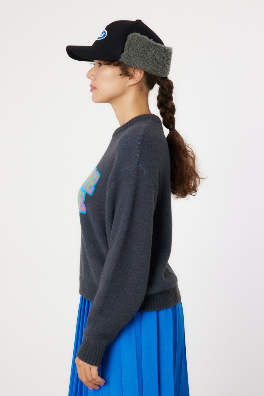 RODEO CROWNS WIDE BOWL | タイポグラフィニットトップス (ニット