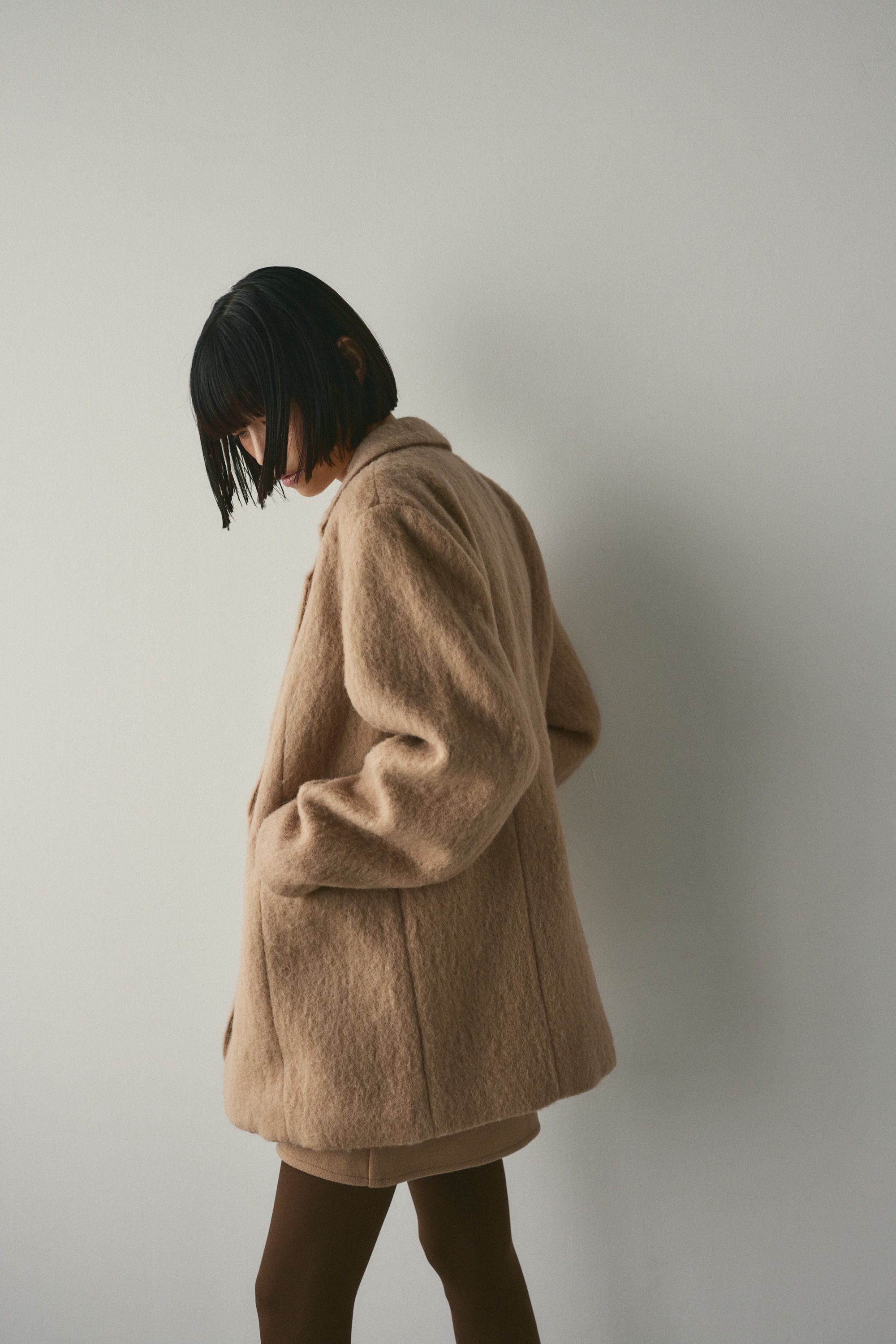 STYLEMIXER | シャギーテーラードジャケット (ジャケット ) |SHEL'TTER