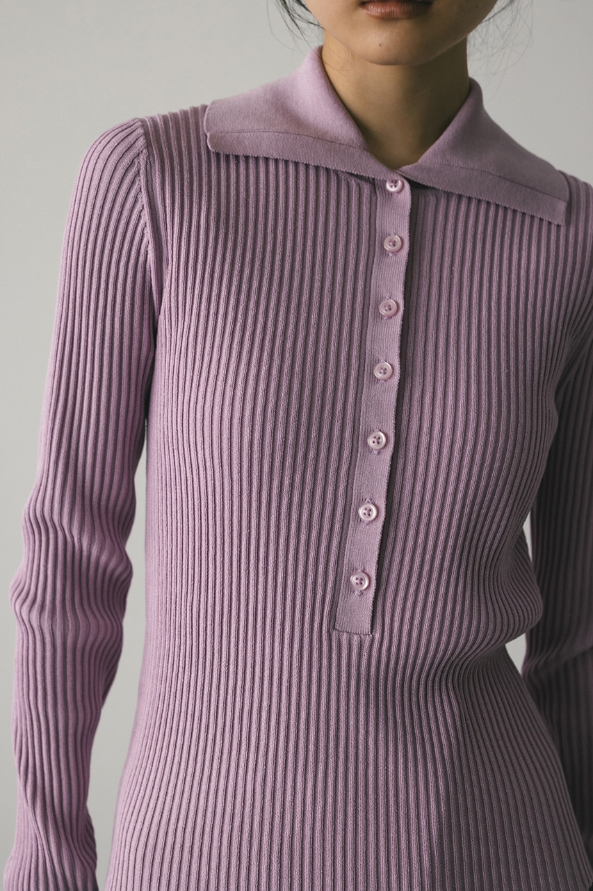 STYLEMIXER | デザインカラーニットポロ (ニット ) |SHEL'TTER WEBSTORE