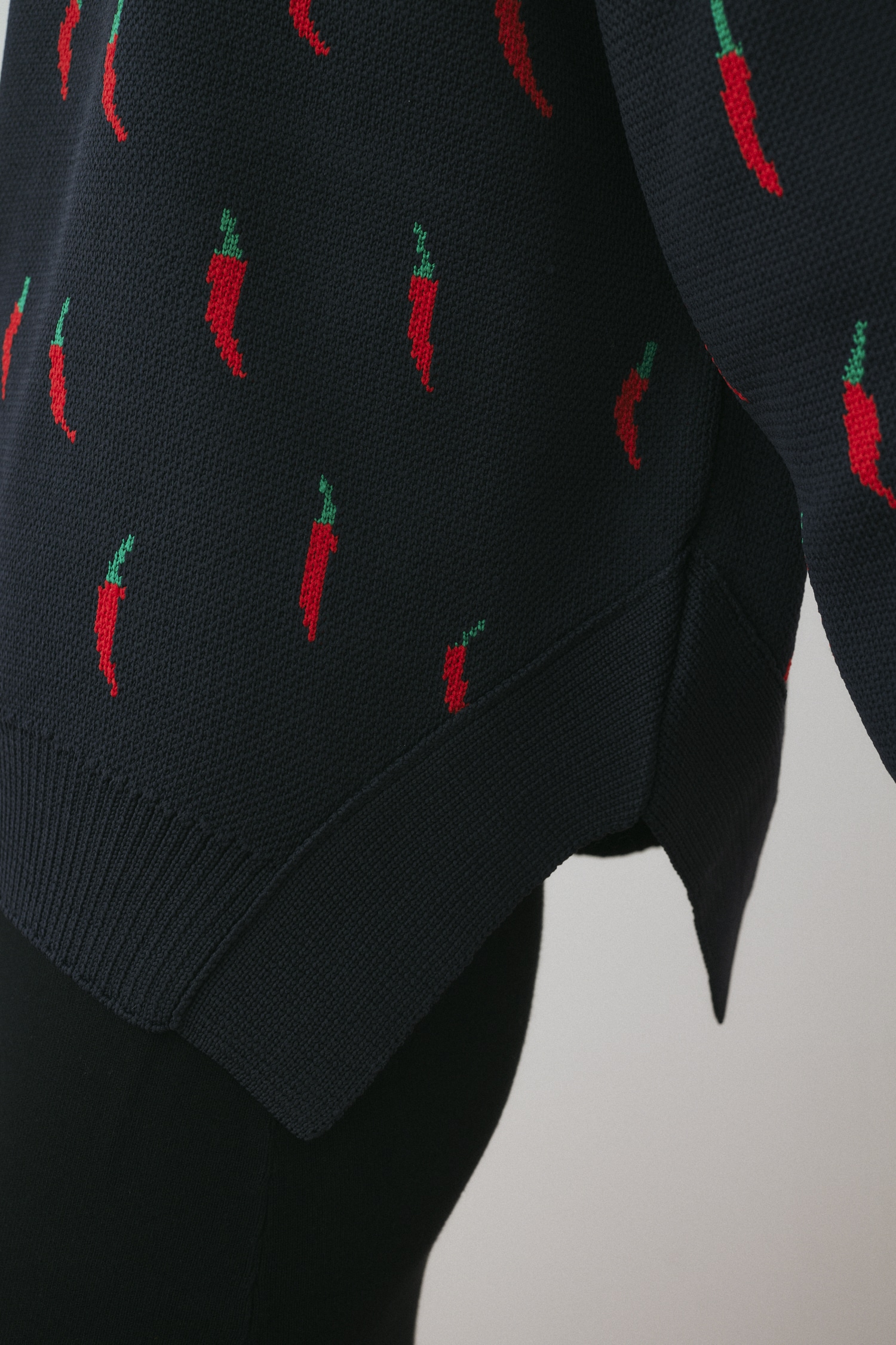 HeRIN.CYE | Chili pattern knit pullover (ニット ) |SHEL'TTER WEBSTORE