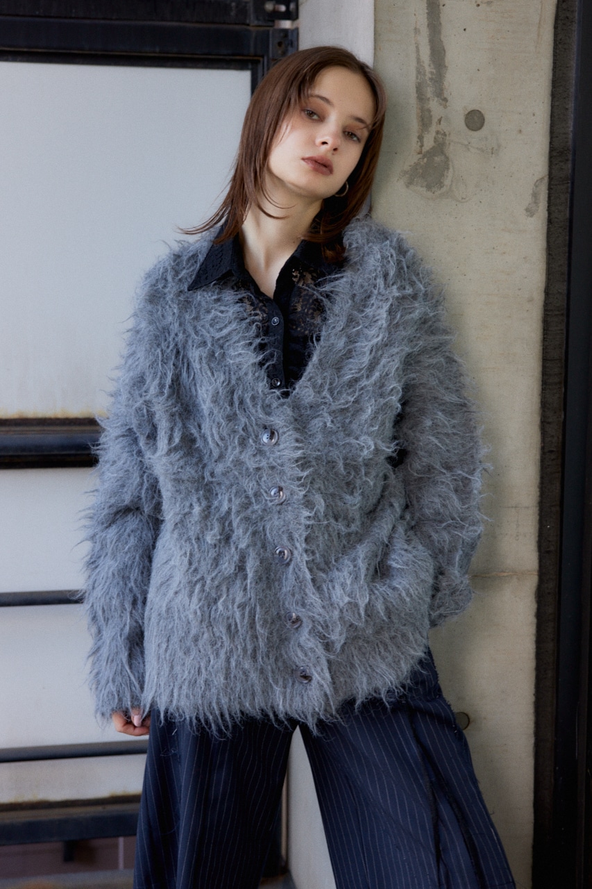 SLY | SHAGGY LOOSE カーディガン (カーディガン ) |SHEL'TTER WEBSTORE
