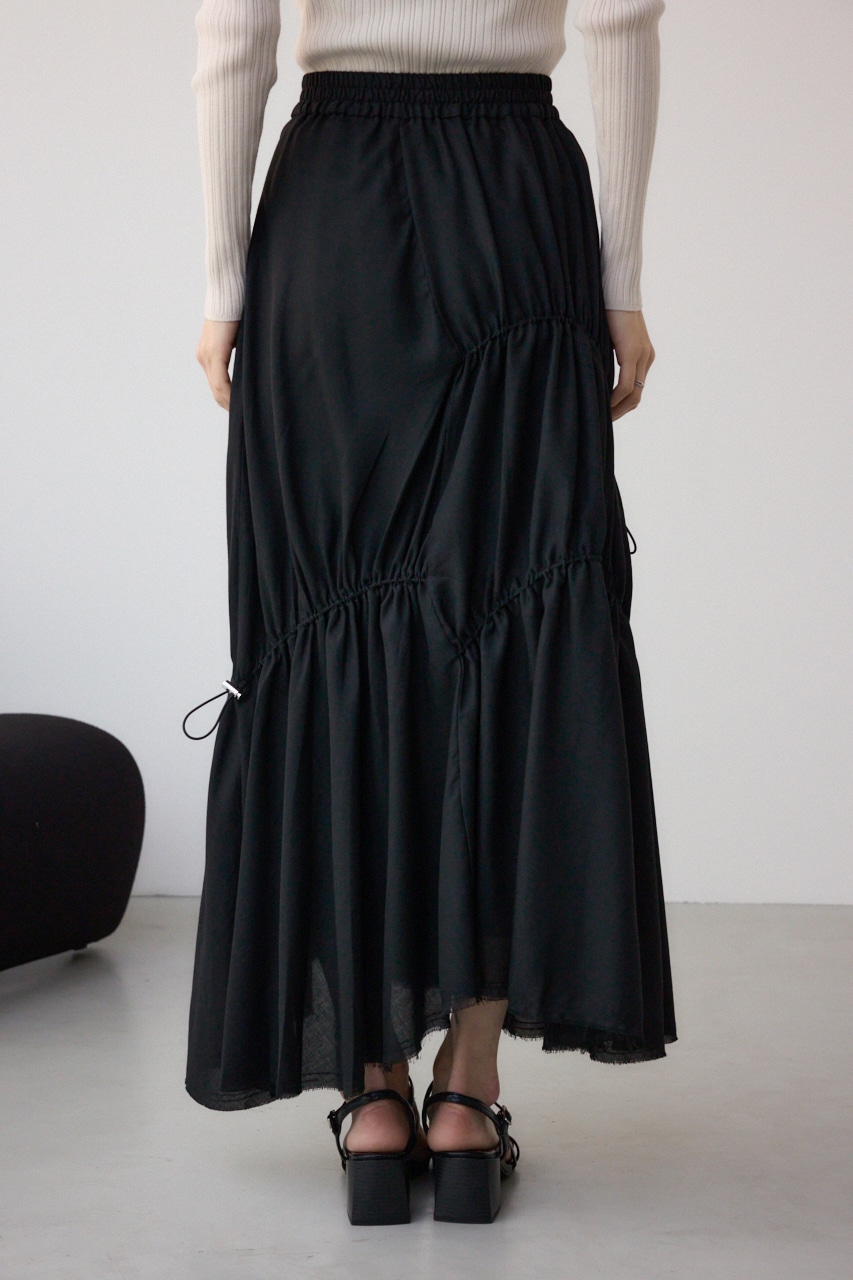 AZUL BY MOUSSY | チェックボリュームスカート (スカート(ロング