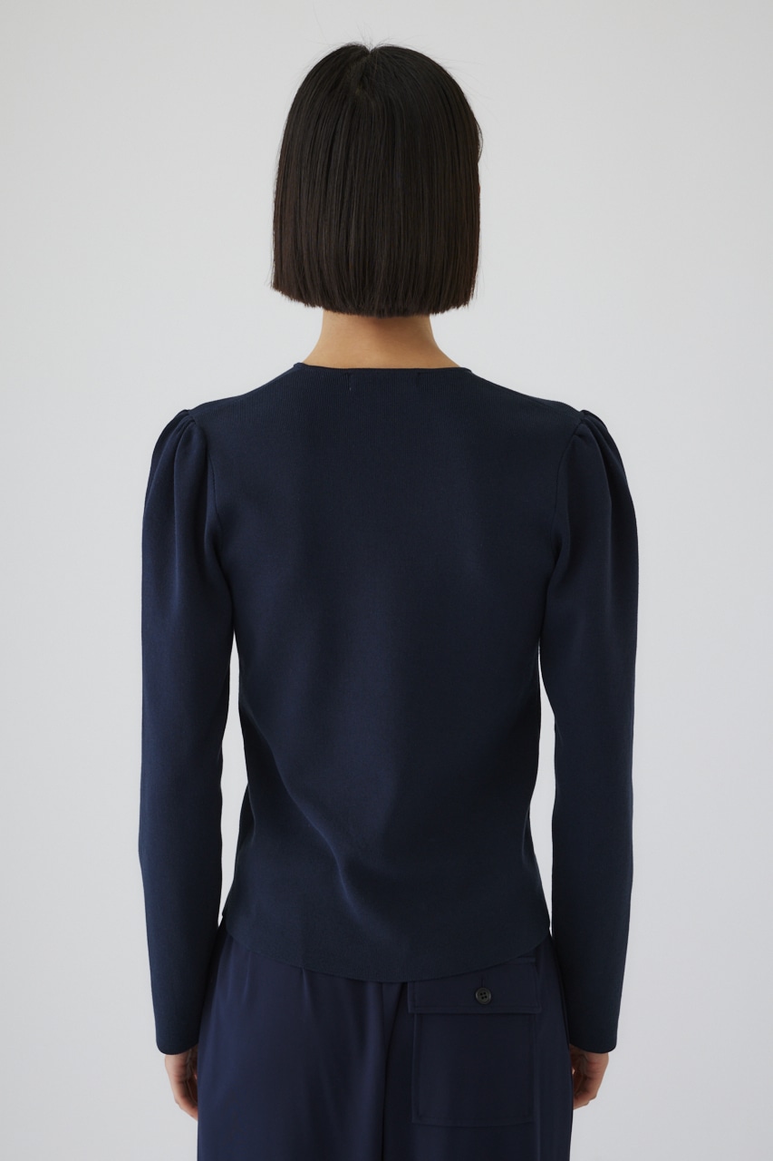 RIM.ARK | Hook slim knit tops (KNITWEAR ) |RIM.ARK ONLINE STORE