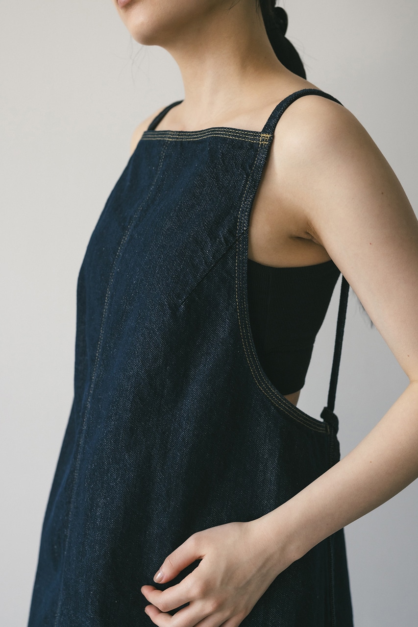 STYLEMIXER | バックデザインデニムビスチェ (キャミソール ) |SHEL