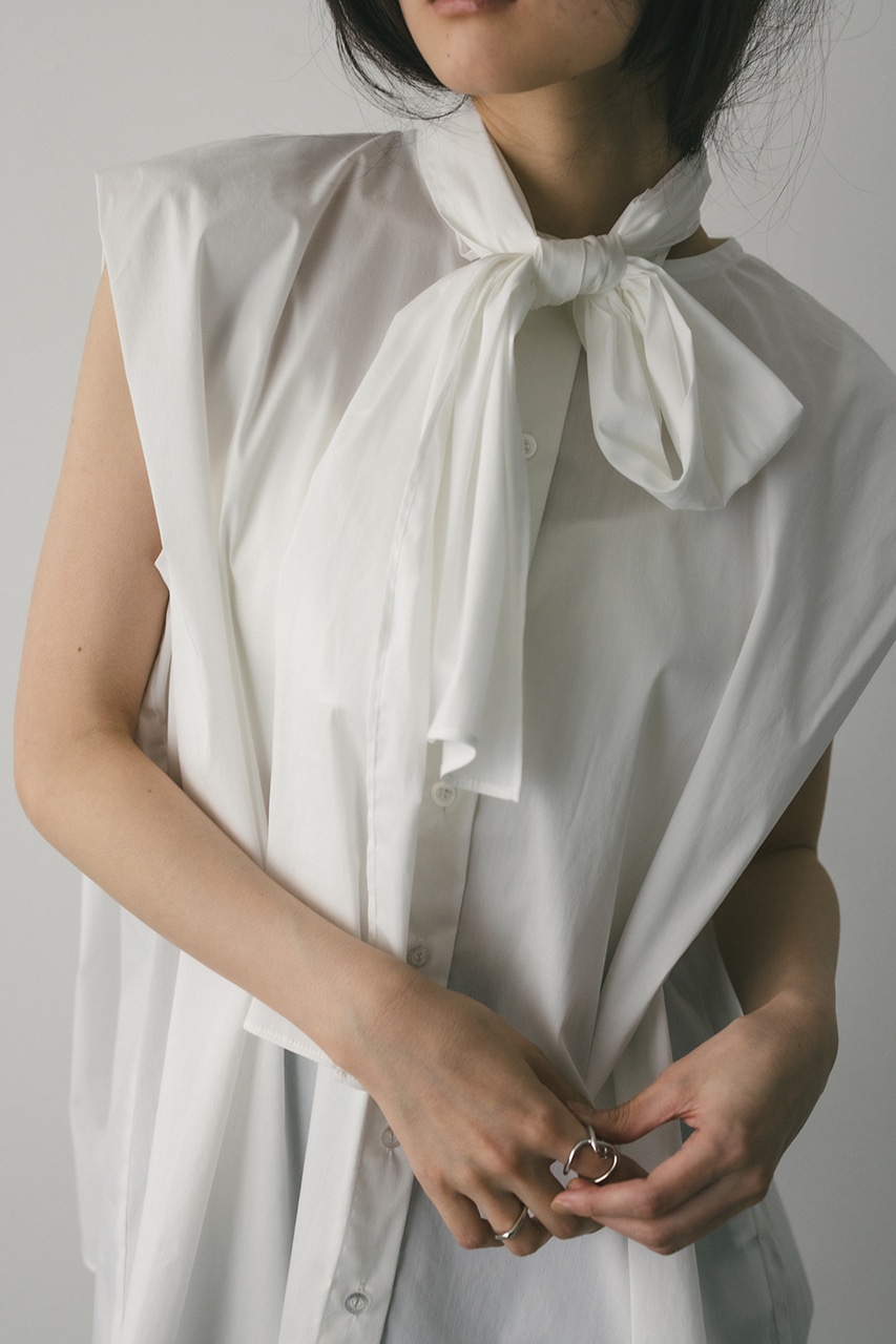 STYLEMIXER | タイ付きフレアブラウス (シャツ・ブラウス ) |SHEL'TTER
